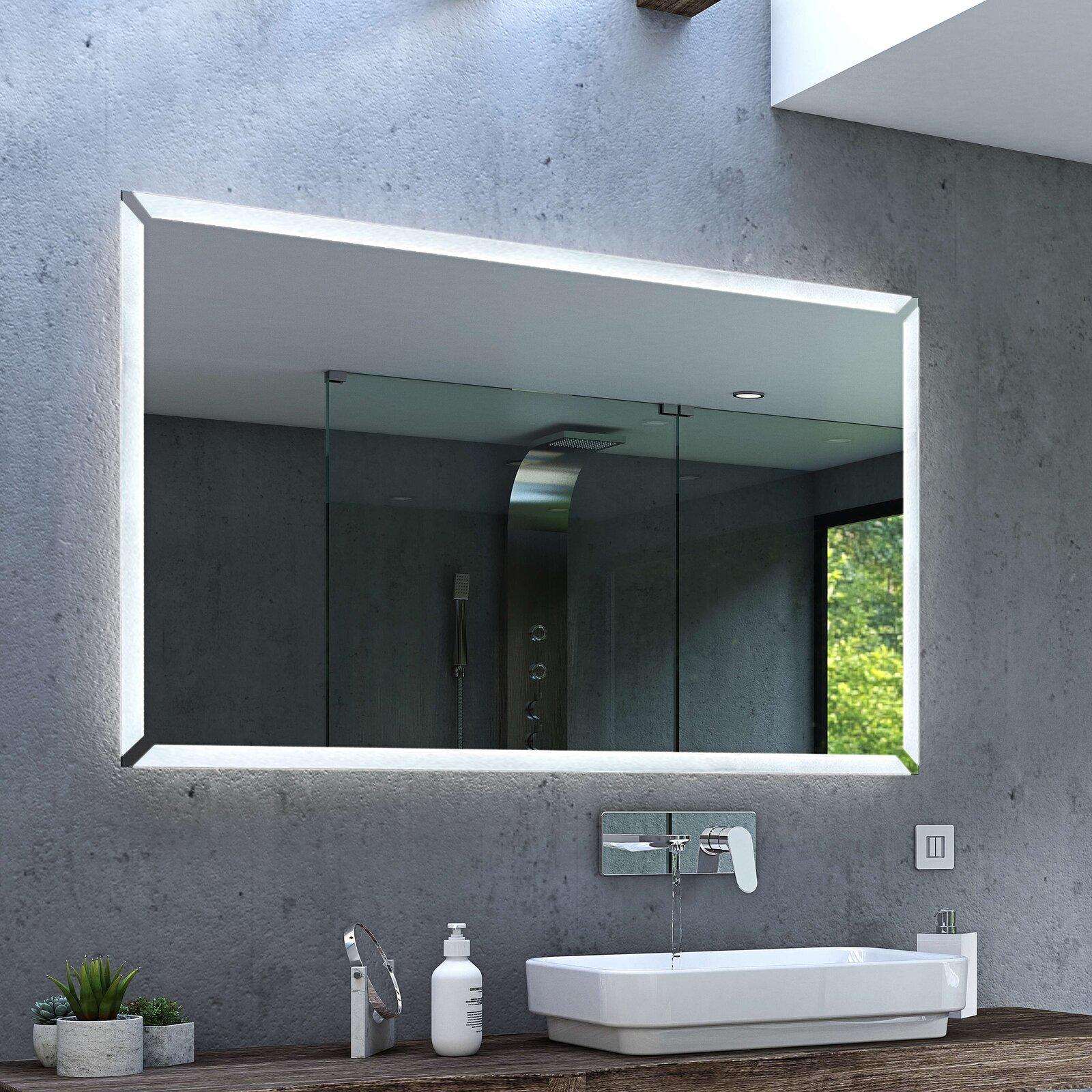 Зеркало Dim Dzerkal LELA с LED-подсветкой 90х70 см (6535)