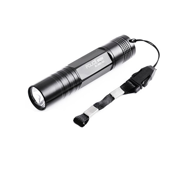 Фонарь Bailong BL-5001-01 с брелоком Черный (iz12476)