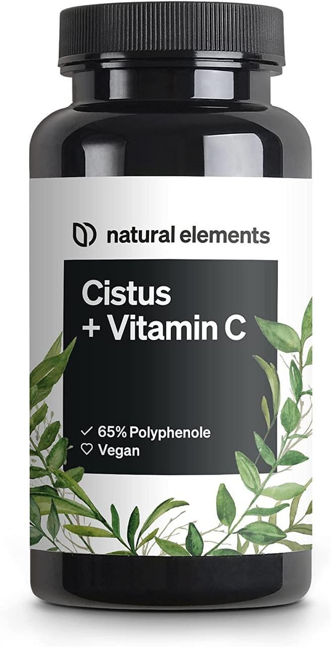 Витамины для иммунитета Natural Elements Витамин C 90 капс. (50093NECist90K)