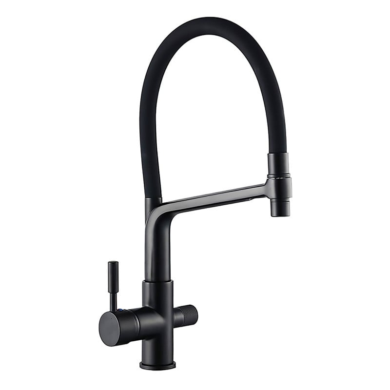 Смеситель для кухни MIXXUS Premium BAROLO 021 Black (MI5927) Смеситель для кухни MIXXUS Premium BAROLO 021 Black (MI5927)