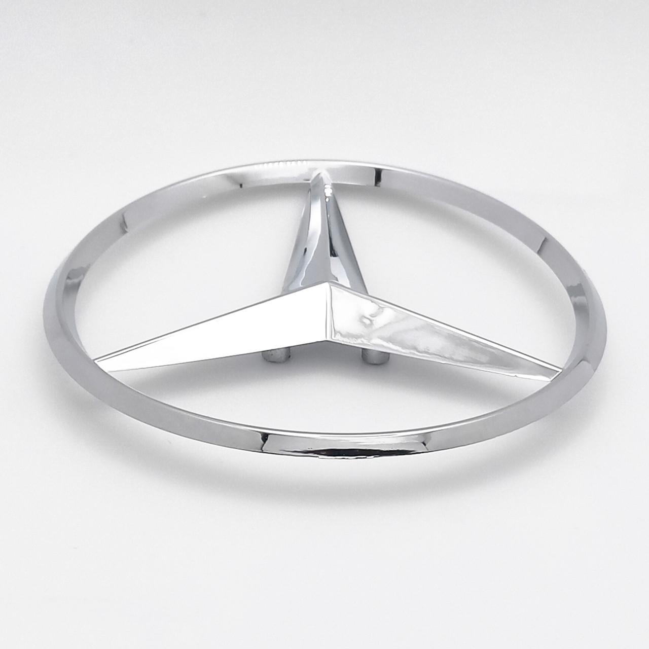 Эмблема Mercedes 79х79 мм Хром (A204 758 00 58 C W204)
