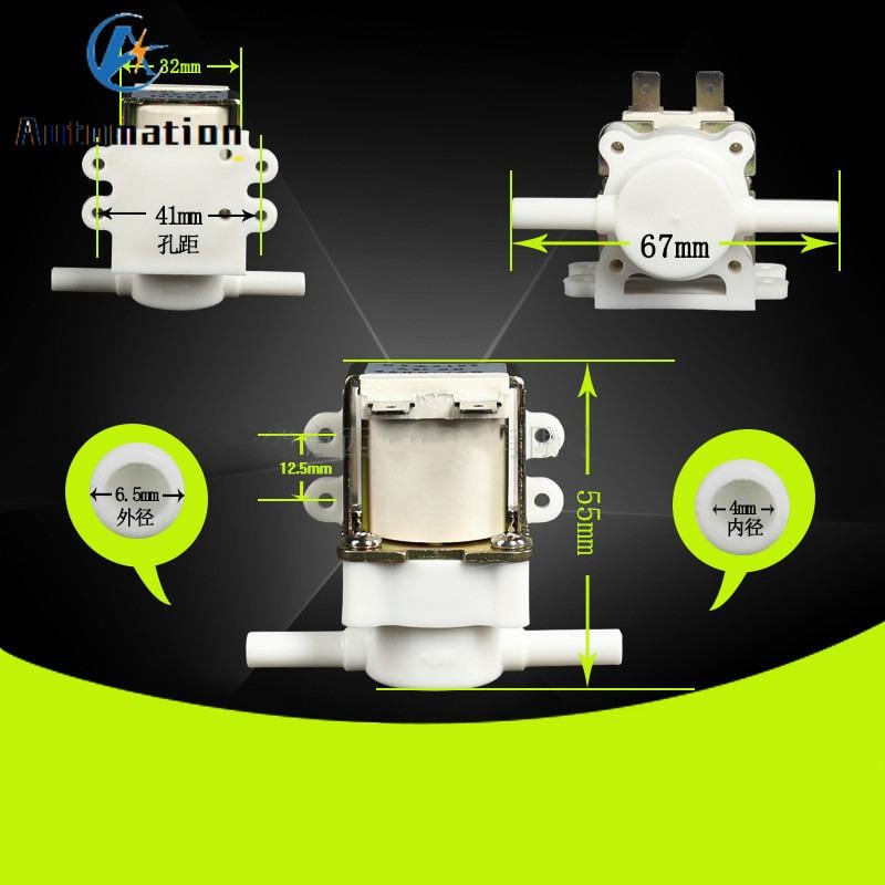 Електромагнітний клапан низького тиску 1/4" 12 В - фото 3 Електромагнітний клапан низького тиску 1/4" 12 В - фото 3