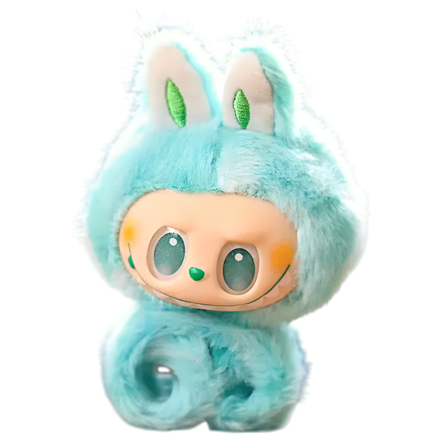 Мягкая игрушка-браслет POP MART The Monsters LABUBU Have A Seat Бирюзовый (27380063)