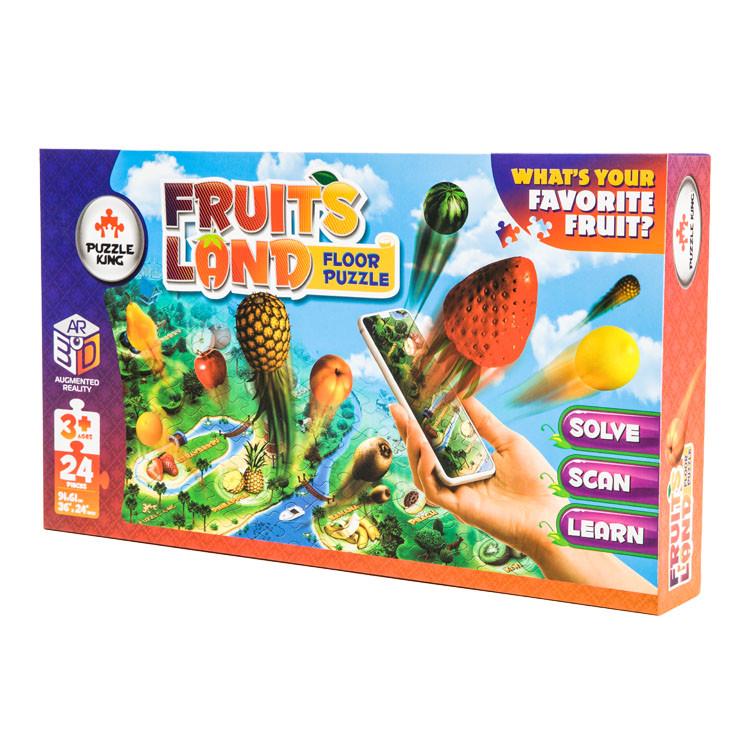Интерактивная игра PUZZLE KING Fruits Land 3D AR пазл с дополненной реальностью 24 эл. (SUN6815)