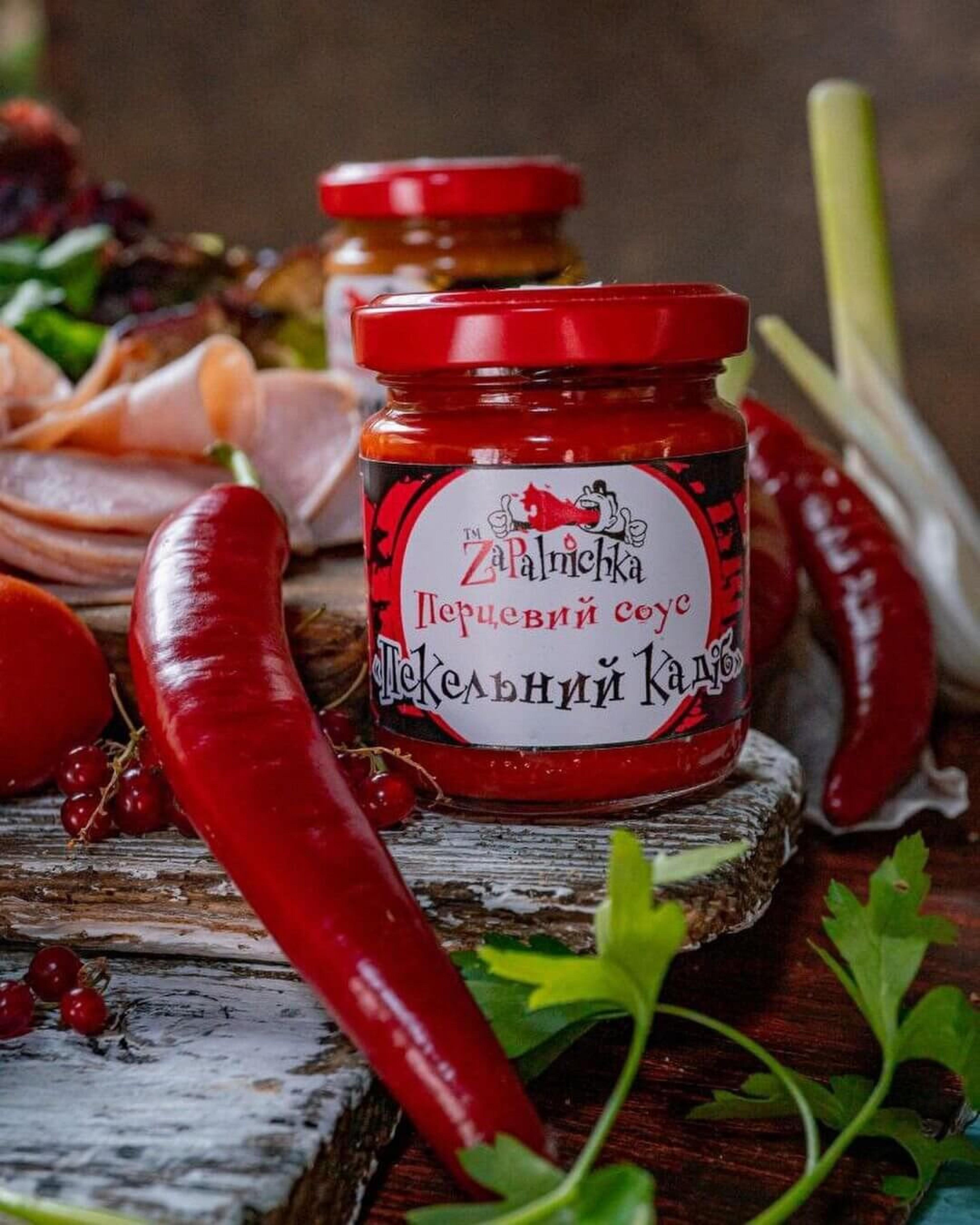 Соус перечний ZaPalnichka Адський кадиб червоний 100 мл (17595666) - фото 2 Соус перечний ZaPalnichka Адський кадиб червоний 100 мл (17595666) - фото 2