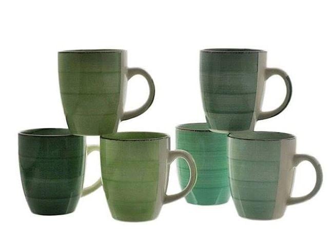 Набор керамических чашек Mint микс 0,3 л 6 шт. (45116) Набор керамических чашек Mint микс 0,3 л 6 шт. (45116)