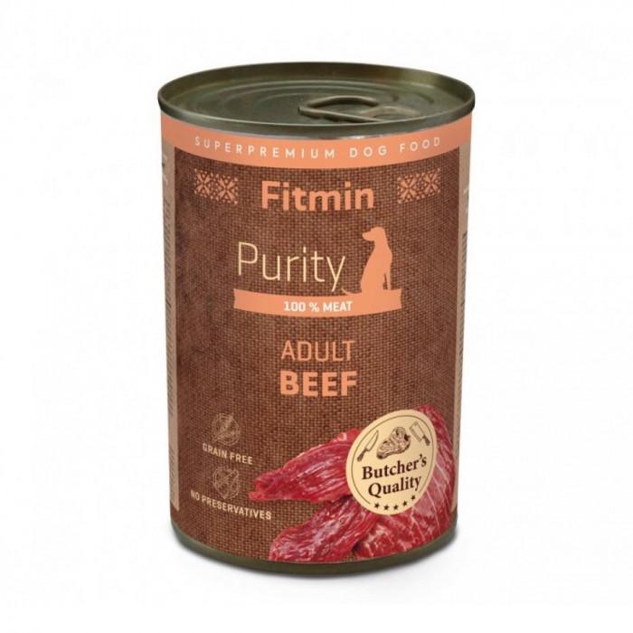 Консерва холистик для собак Fitmin dog Purity tin beef говядина 400 г (A-008766)