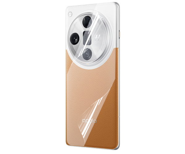 Противоударная гидрогелевая пленка Hydrogel Film для Oppo Find X7 Ultra на заднюю панель, Transparent