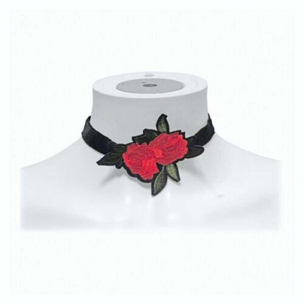 Декор для Хэлоуина Seta Чокер Роза (18-624)