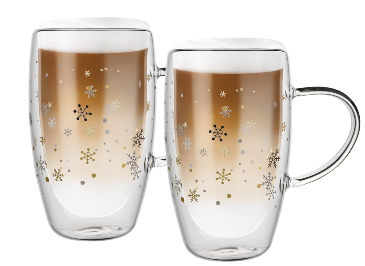 Набор чашек Ringel Guten Morgen двойная стенка 2 шт. 450 мл (RG-0002/2x450 NY)