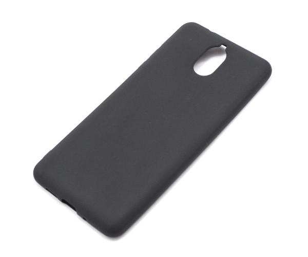 Матовый чехол накладка Silicone Matted для Nokia 3.1, Black - фото 2