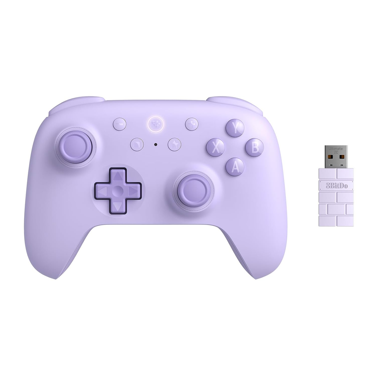 Джойстик 8BitDo Ultimate 2C Wireless 1000Hz Hall Effect Purple (3076537023)