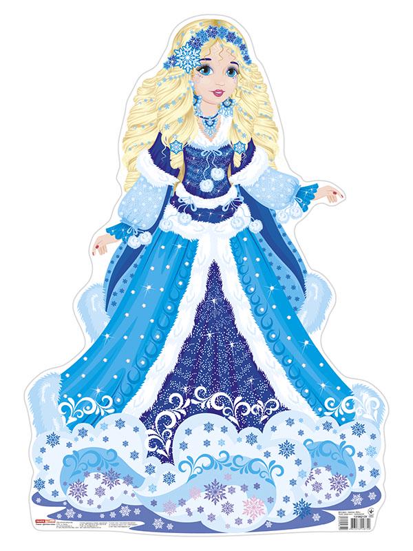 Набор украшений Девушка-зима оформления интерьера ДУЗ