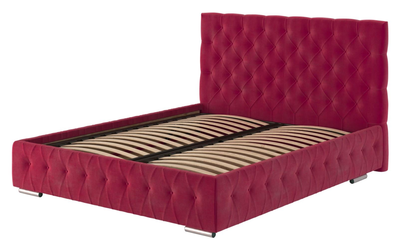 Кровать Divotex Simple 47 Арабель 160х200 см Crimson (10190116)