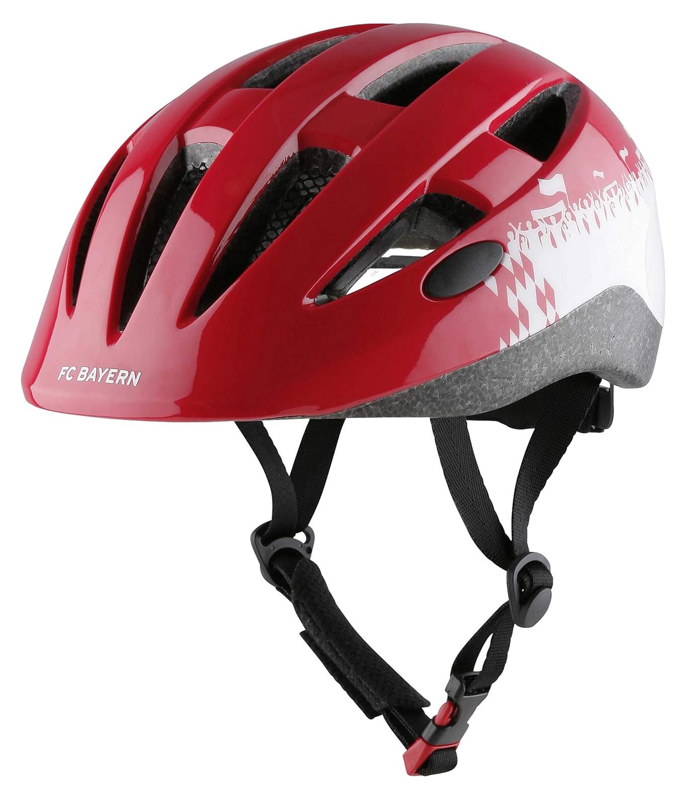 Шлем велосипедный FC Bayern Kollektion Junior р. 53-58 Red (19700111.03.1-M)