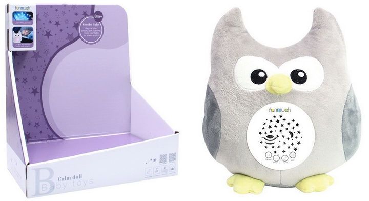 Нічник музичний з проектором Funmuch Совушка (FM666-26) - фото 2 Нічник музичний з проектором Funmuch Совушка (FM666-26) - фото 2