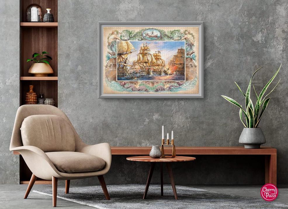 Пазл CherryPazzi Морская битва 2000 эл. - фото 3