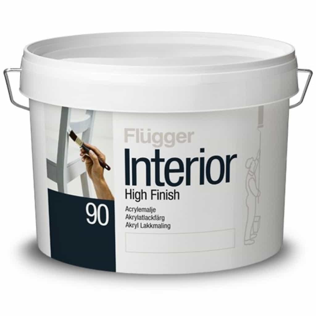 Эмаль акриловая Flugger Interior High Finish 90 глянцевая 10 л (29-2707-3114)