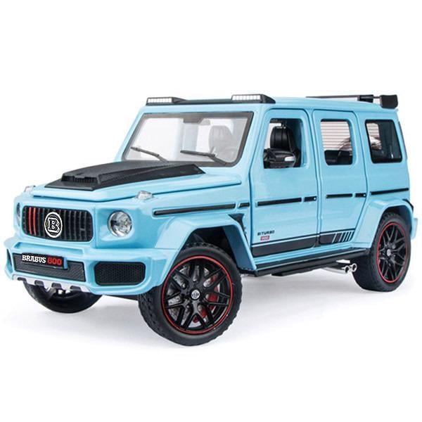 Игрушечная машинка Mercedes-Benz Brabus G800 1:24 металлическая Голубой (DC24251 blue)