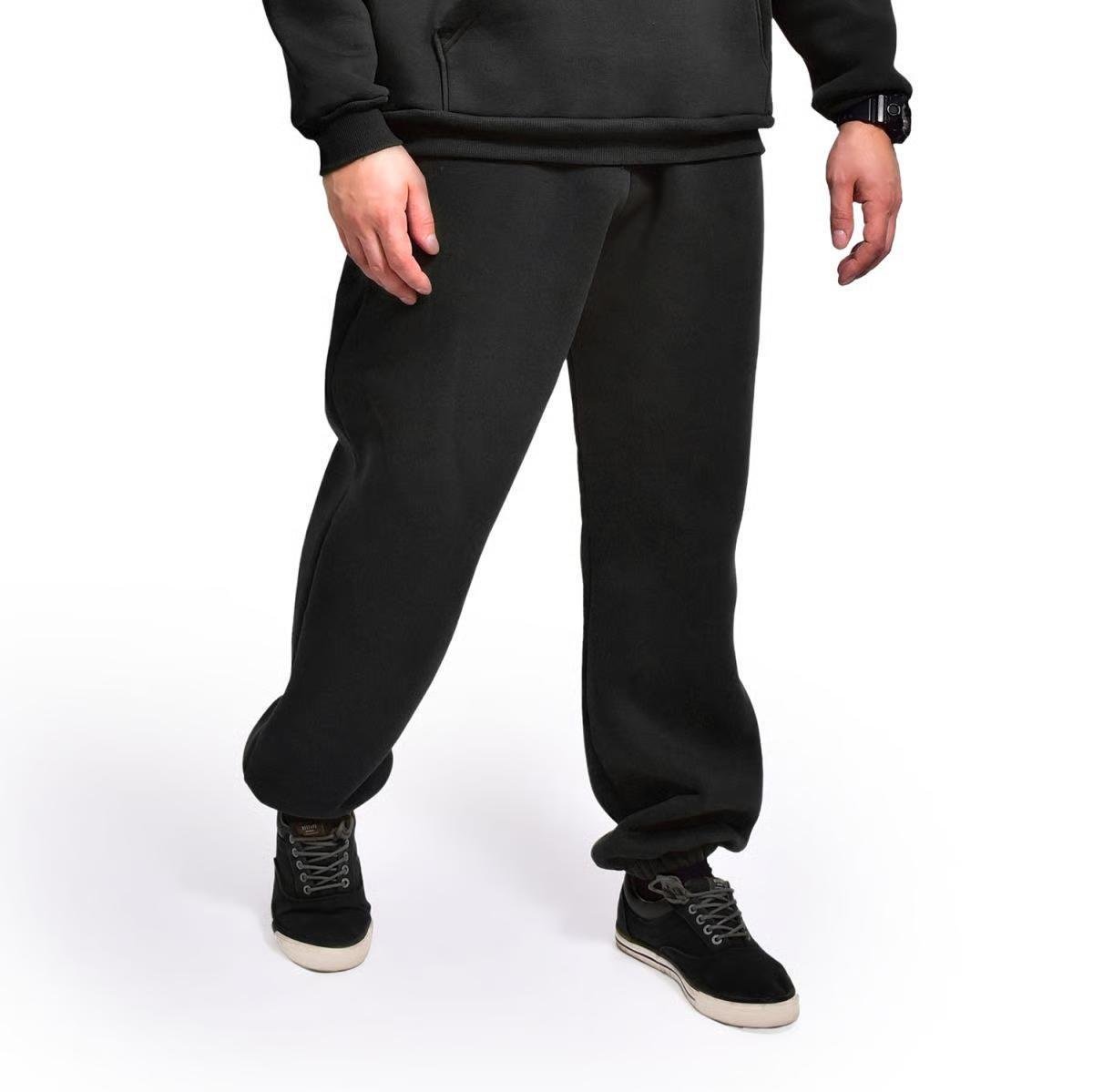 Штани з кишенями 3-х нитка XL Чорний (32142995)