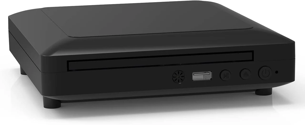 DVD-проигрыватель Toioik Mini HDMI: Full HD 1080p USB/AV пульт ДУ Черный (3026367643)