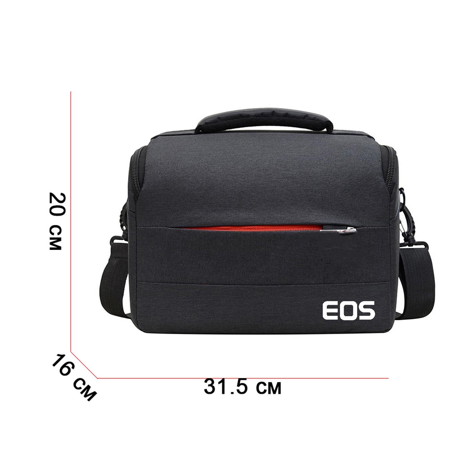 Сумка для фотокамеры Canon EOS Черный - фото 8