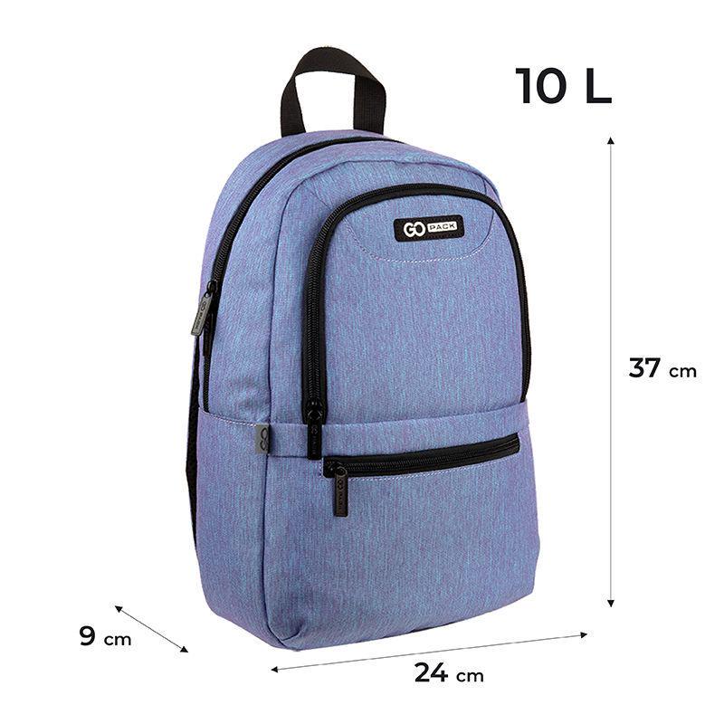 Рюкзак GoPack Education Teens 37x24x9 см 10 л Фіолетовий (GO24-119S-1) - фото 3