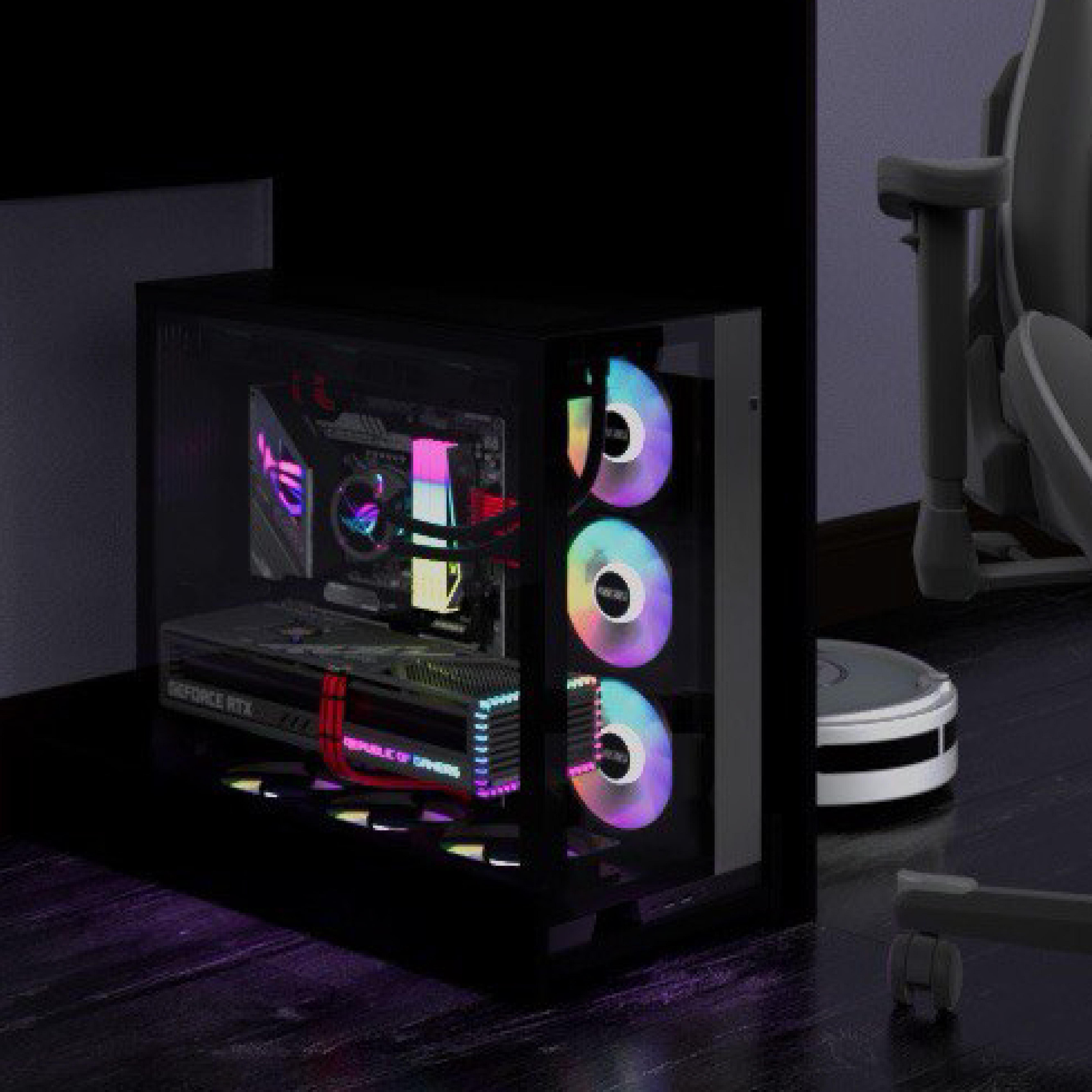 Компьютерный стол Mebellini Маршал NEW 1300х710/860х600 мм Черный (арт.SKEP1000-173) - фото 4 Компьютерный стол Mebellini Маршал NEW 1300х710/860х600 мм Черный (арт.SKEP1000-173) - фото 4