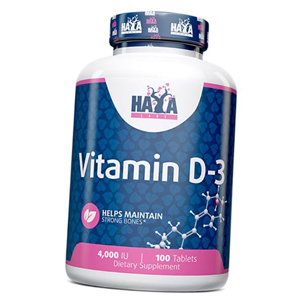 Витамин Д3 Haya Vitamin D-3 4000 100 таб. (36405095)