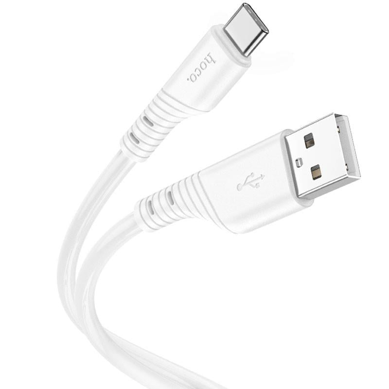 Дата-кабель Hoco X97 Crystal color USB to Type-C 1 м White (00000066083_1)