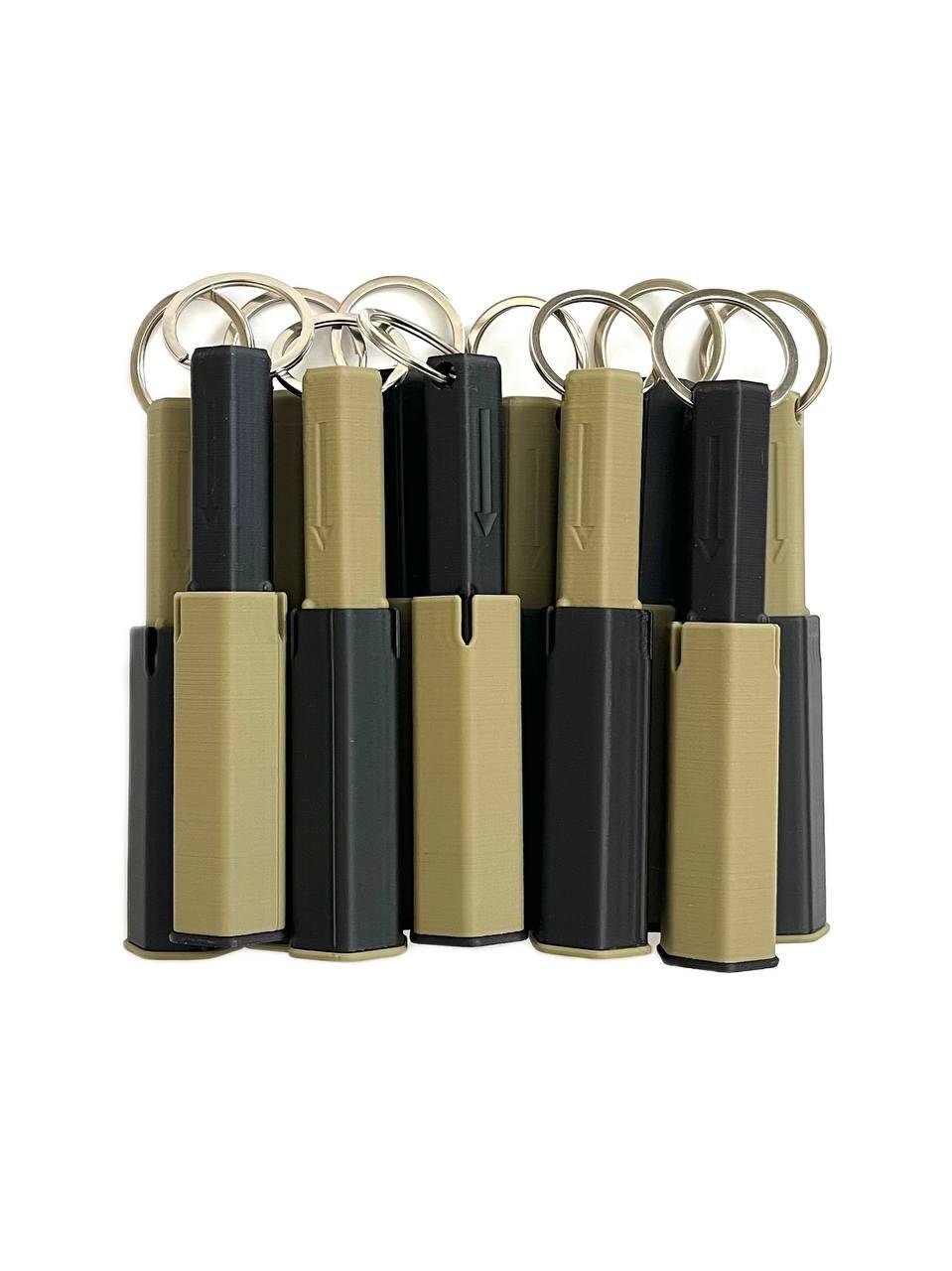 Ампульниця одинарна 10 шт. Чорний/Хакі (24610726)