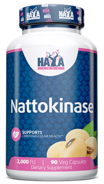 Фермент наттокиназа Haya Labs Nattokinase 2000 FU 90 капсул