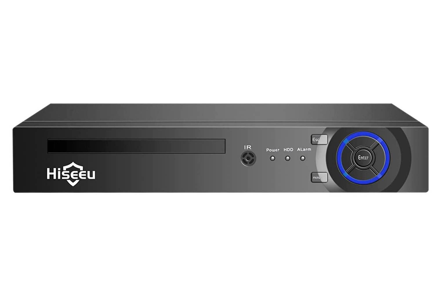 ᐉ Видеорегистратор IP Hiseeu POE NVR 8-портовый 8 мп