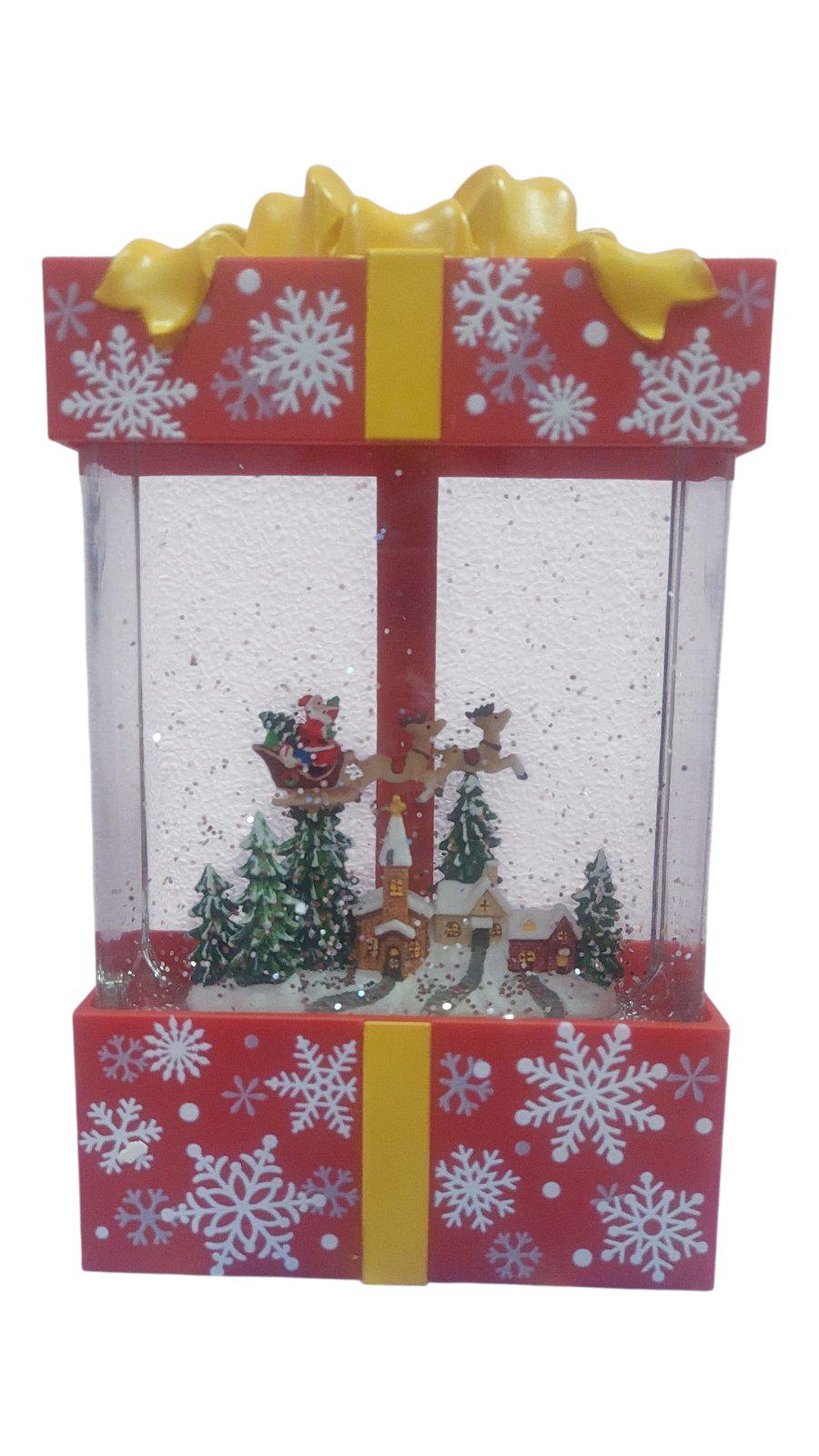 Ночник декоративный Новогодний Фонарь с Бантом Снеговик WDL-22018 USB/батарейки музыкальный со снегом Красный (30344411) Ночник декоративный Новогодний Фонарь с Бантом Снеговик WDL-22018 USB/батарейки музыкальный со снегом Красный (30344411)