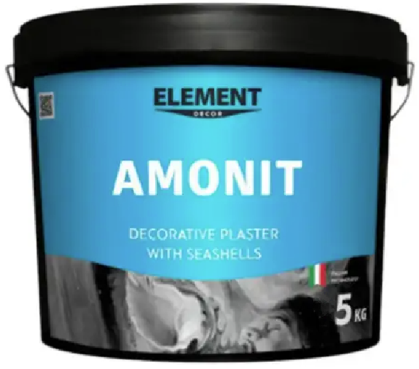 Штукатурка декоративна інтер'єрна для стін Element Decor Amonit 5 кг (1781802844)