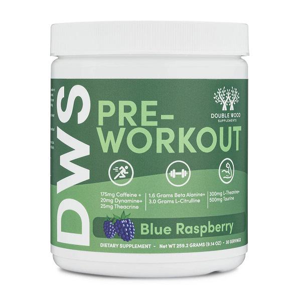 Комплекс до тренировки Double Wood DWS Pre-Workout 260 g Blue Raspberry 30 servings (000021873)