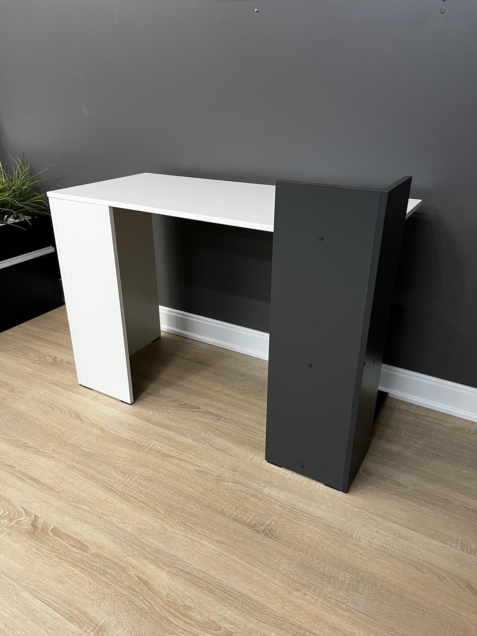 Стіл Модерн 1116х750х516 мм Білий/Антрацит - фото 6 Стіл Модерн 1116х750х516 мм Білий/Антрацит - фото 6