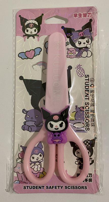 Ножницы детские Kuromi 9105К Зайчик в пластиковом чехле 14 см Розовый (047091) Ножницы детские Kuromi 9105К Зайчик в пластиковом чехле 14 см Розовый (047091)