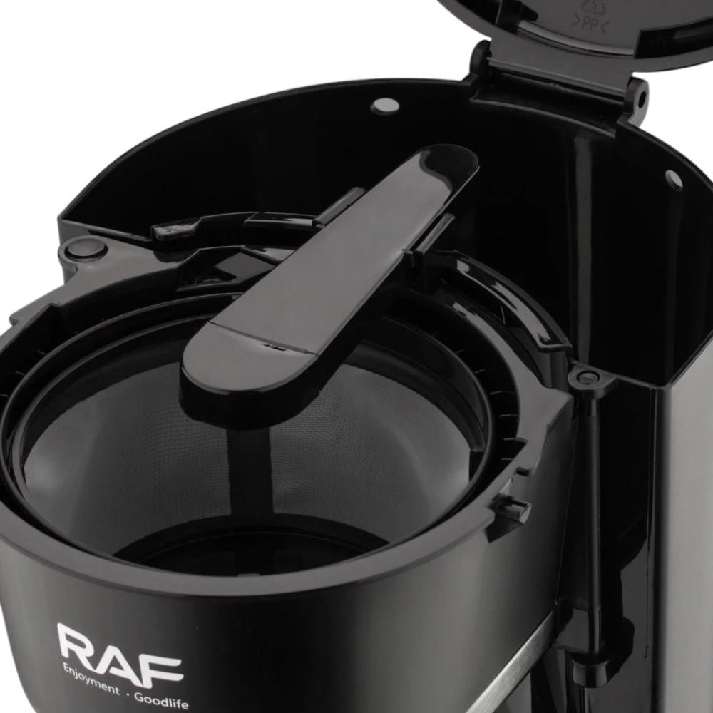 Кофеварка электрическая RAF R.139 900 W 1,8 л Black (3_04448) - фото 6