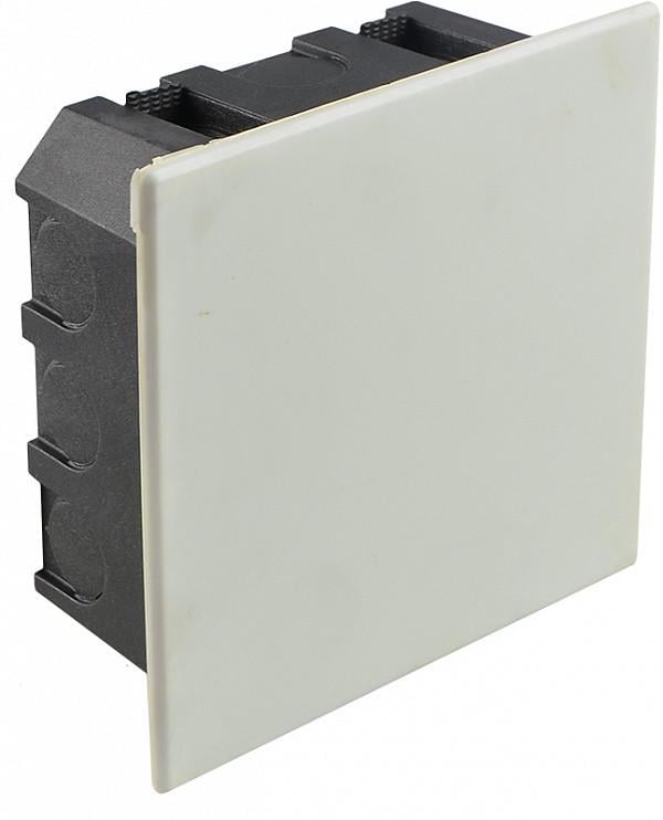 Розподільча коробка АСКО-УКРЕМ внутрішня 8 вводів гіпсокартон IP30 PP 130х130х55 мм (РК-130*130*55-ГК)