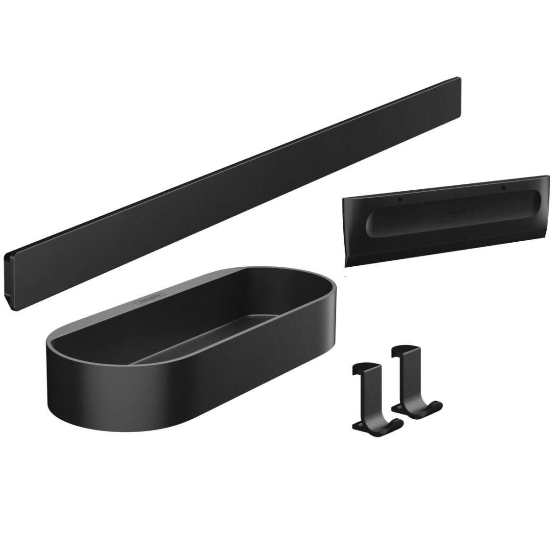 Набор аксессуаров Hansgrohe WallStoris Black matt (27967670)