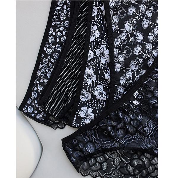 Жіночі трусики Nicoletta з малюнком 4XL 5 шт. (9651) - фото 2 Жіночі трусики Nicoletta з малюнком 4XL 5 шт. (9651) - фото 2