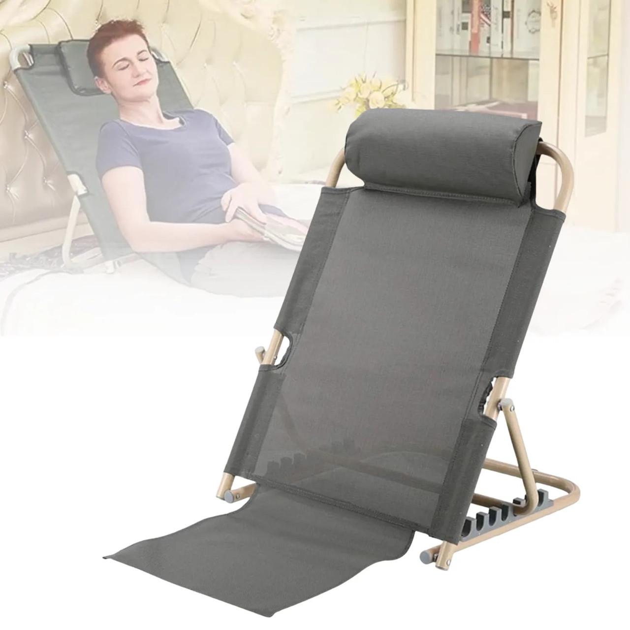 Регулируемая опора под спину Wellamart с подголовником (8942)