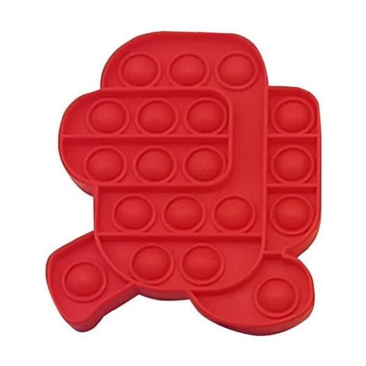 Игрушка антистресс Pop It Among Us бежит Красный