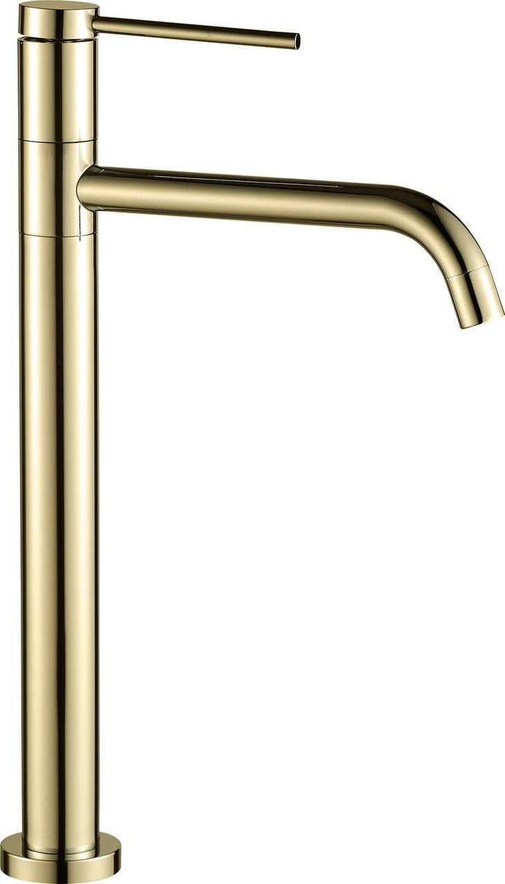 Смеситель для раковины высокий VBI VELARO Gold (2808388702)