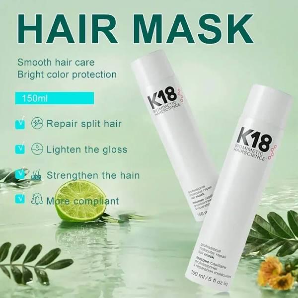 Маска для волос несмываемая K18 Leave-In Molecular Repair Hair Mask 150 мл - фото 3