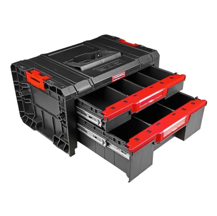 Ящик для інструментів з висувними шухлядами System PRO Basic 90123 Haisser (90123) - фото 6 Ящик для інструментів з висувними шухлядами System PRO Basic 90123 Haisser (90123) - фото 6