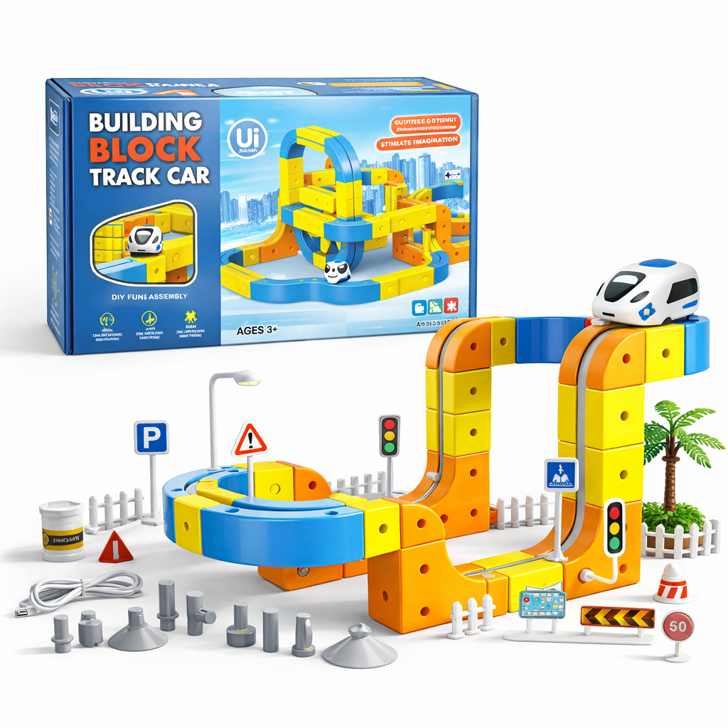 Залізнична дорога іграшкова магнітна електрична (GONTRA-1454)