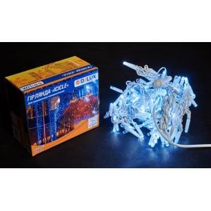Гірлянда зовнішня Delux Icicle 108 LED IP44 EN бахрома 27 flash 2x1 м Білий/Білий (90012939) - фото 3 Гірлянда зовнішня Delux Icicle 108 LED IP44 EN бахрома 27 flash 2x1 м Білий/Білий (90012939) - фото 3