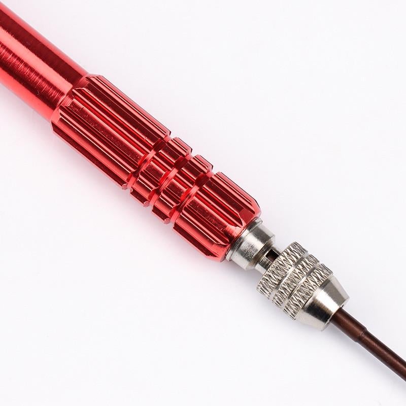 Викрутка прецизійна цангова 5 намагнічених змінних жал Red (137755) - фото 7 Викрутка прецизійна цангова 5 намагнічених змінних жал Red (137755) - фото 7